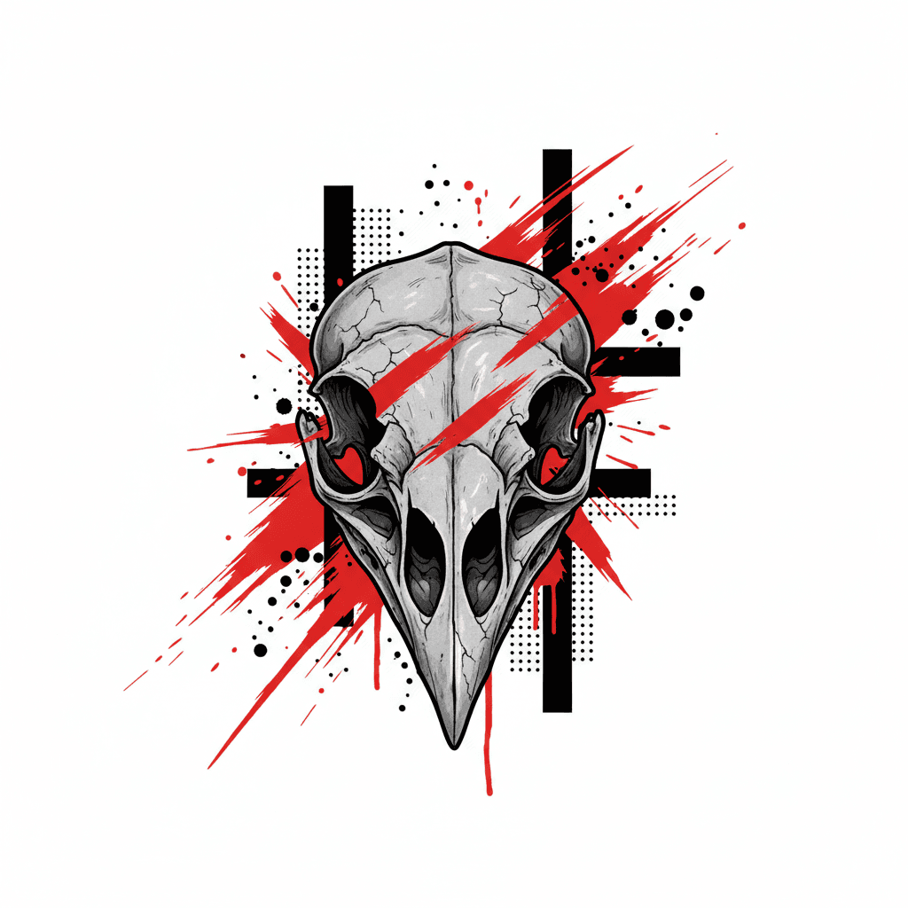 Trash polka raven — Trash polka