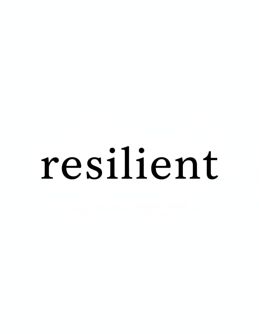 Resilient Typewriter Temporary Tattoo — view 1