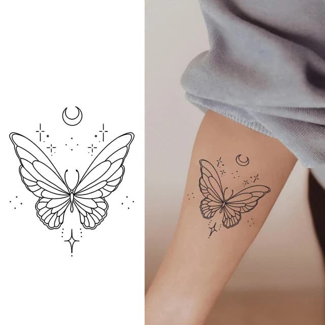 Celestial butterfly — view 1