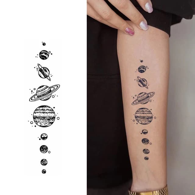 Solar system column — view 1