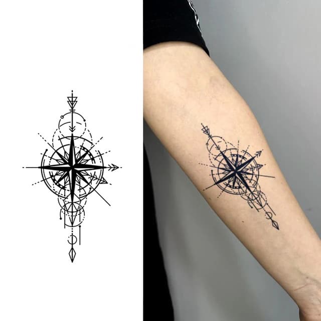Compass of arrows