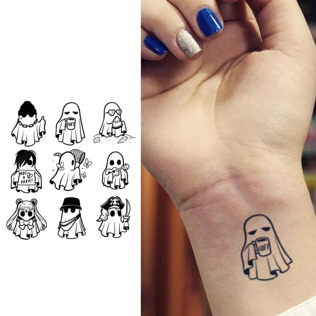 Tiny ghost mood sheet