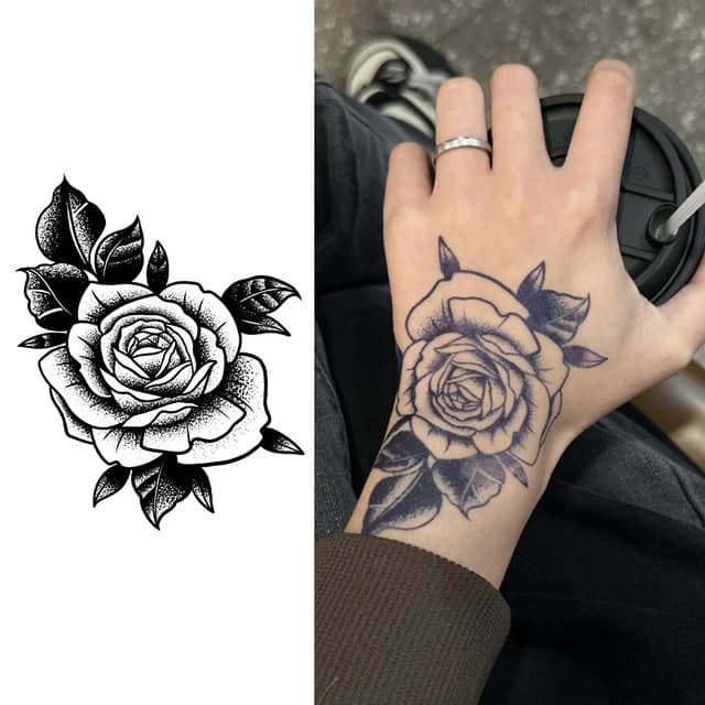 Old-school rose — view 1