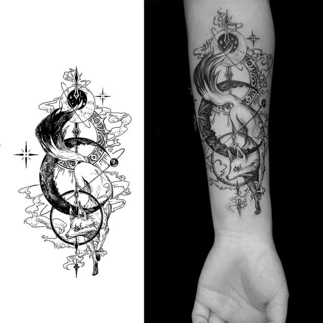 Cosmic fox — view 1
