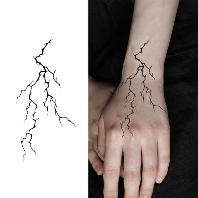 Lightning crack — view 1