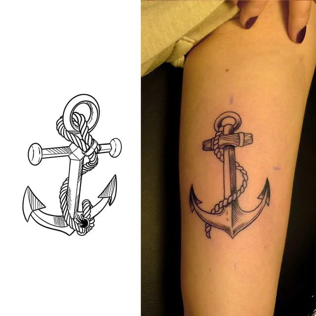 Roped anchor