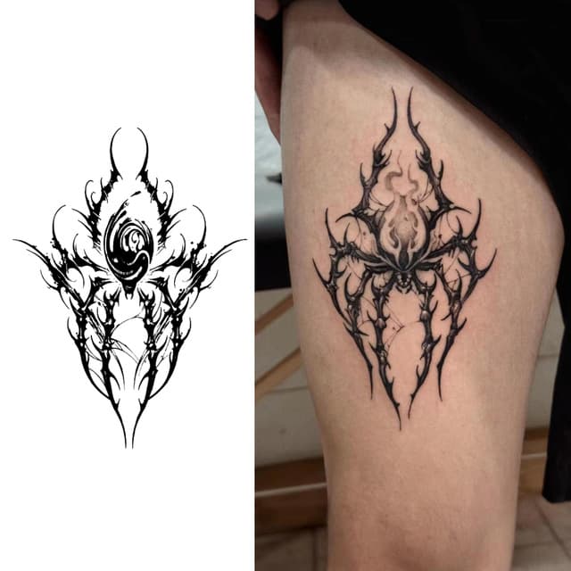 Thorned spider — view 1