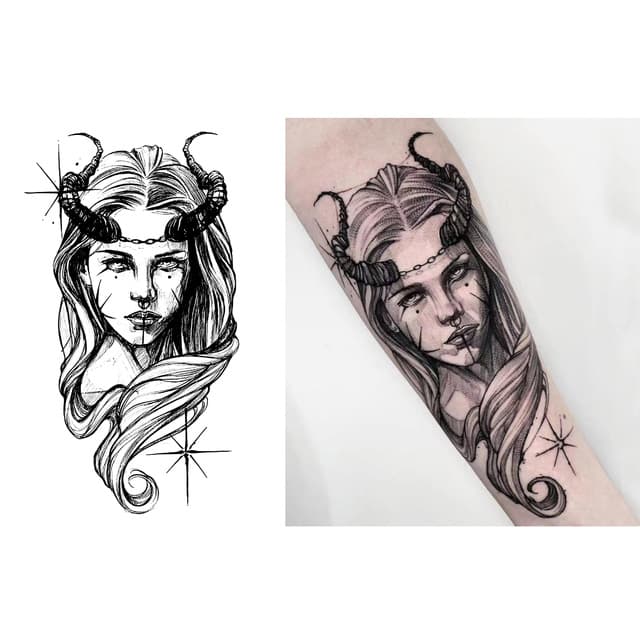 Horned muse