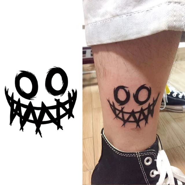 Cheshire grin — view 1