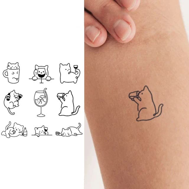 Wine cats — view 1
