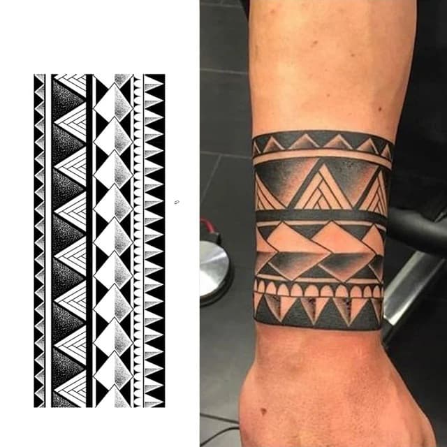 Tribal cuff — view 1