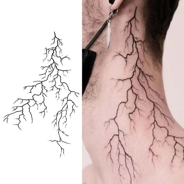 Lightning veins — view 1