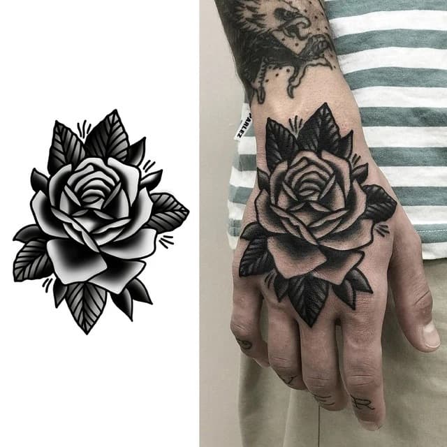 Old-school rose — view 1