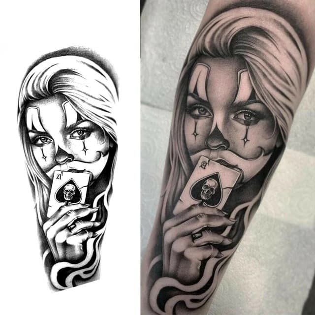Chola with the ace of spades