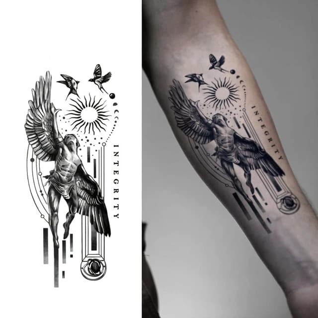Integrity — falling Icarus