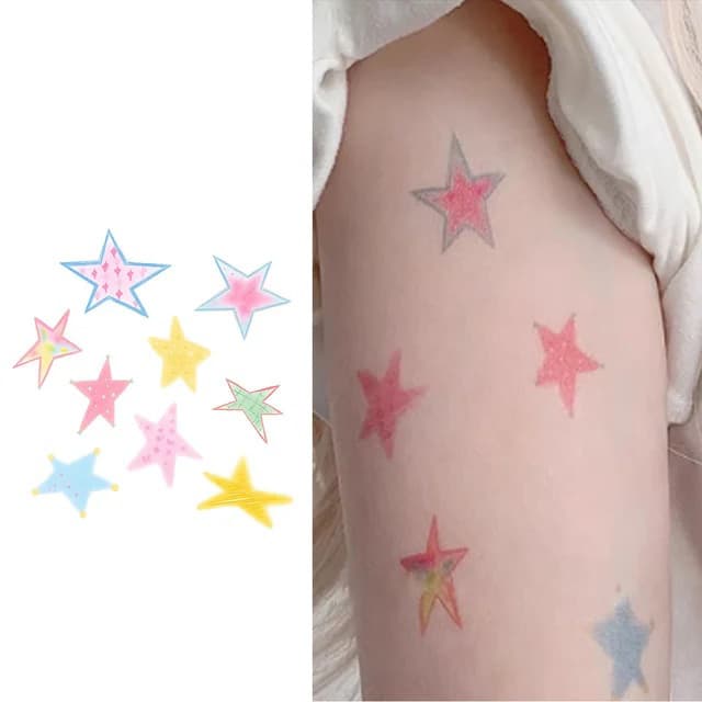 Pastel star confetti