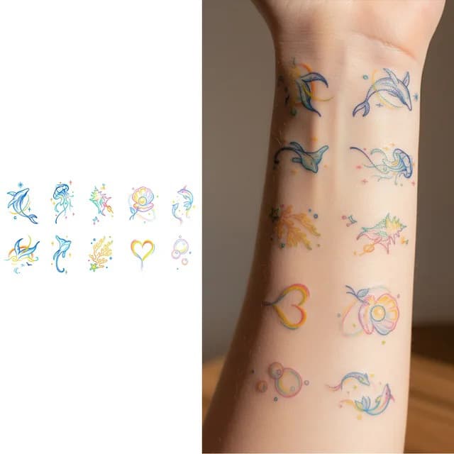 Ocean treasures flash sheet