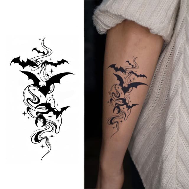 Bats and smoke among stars