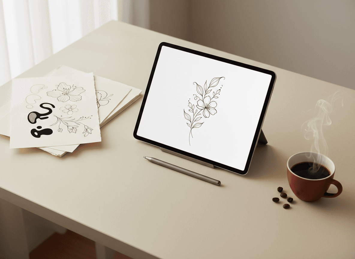 How to Design Your Own Temporary Tattoo (or Generate One with AI)