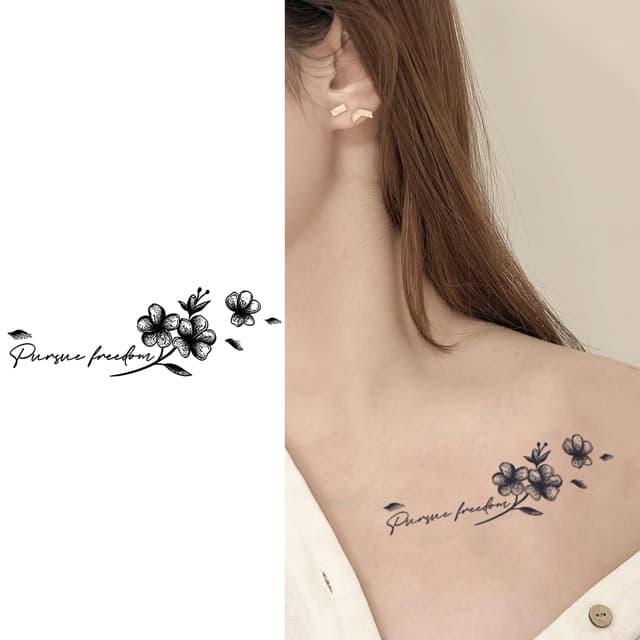 Pursue freedom florals — view 1