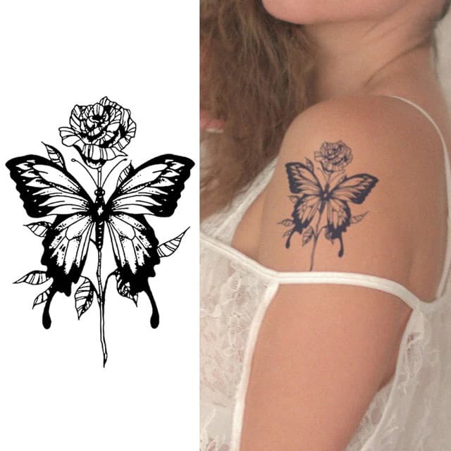 Butterfly rose — view 1