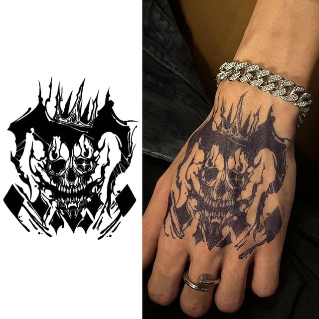 Crowned skull king — view 1