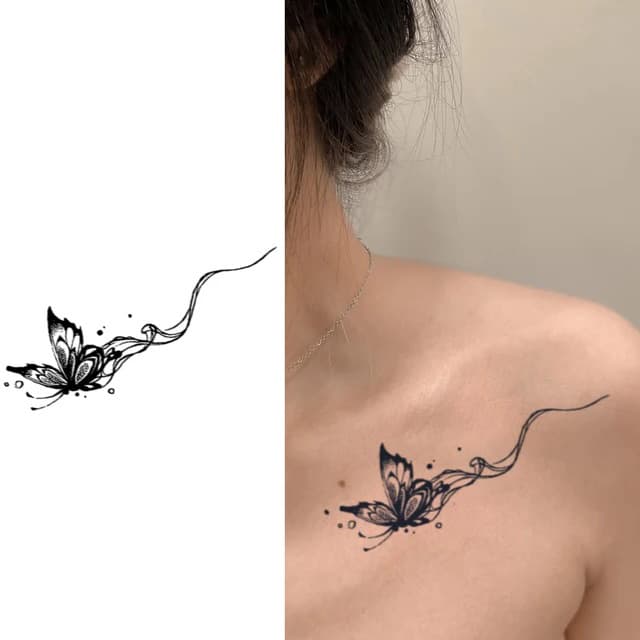 Smoky butterfly — view 1