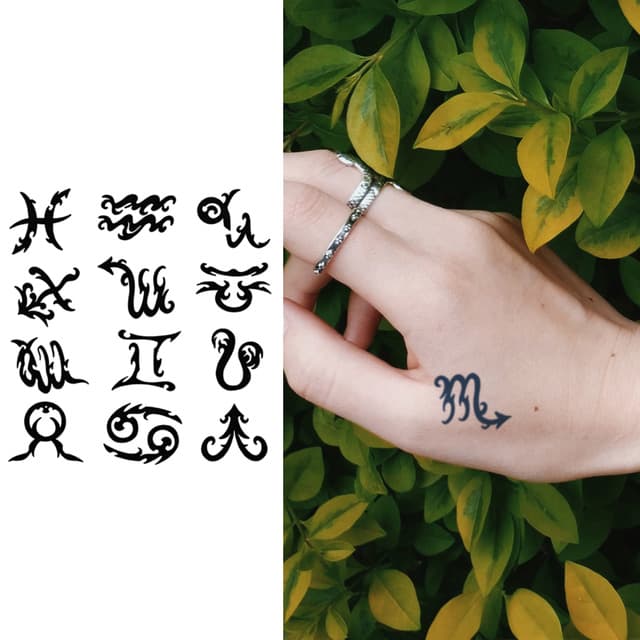 Tribal zodiac set — view 1