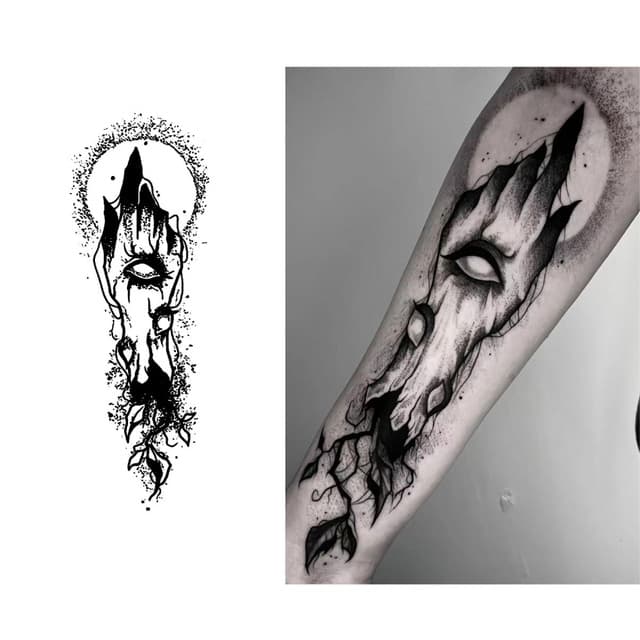Dark eye spirit — view 1
