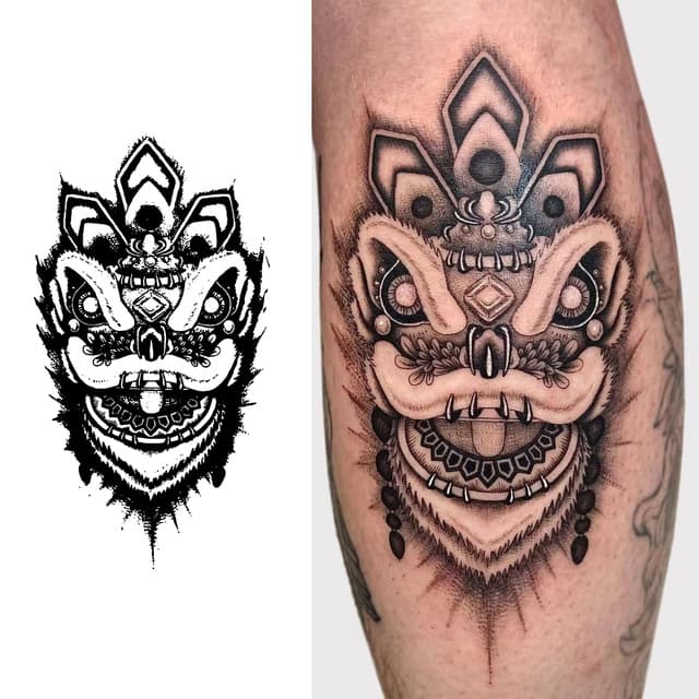 Balinese mask — view 1
