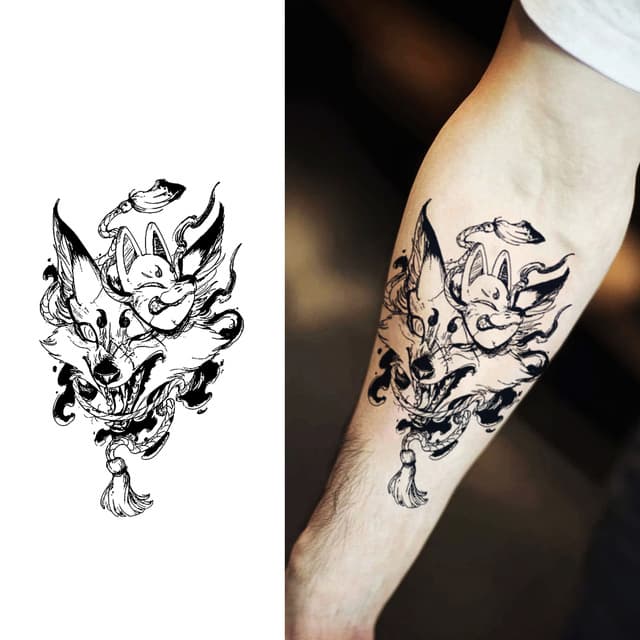 Three fox spirits — view 1