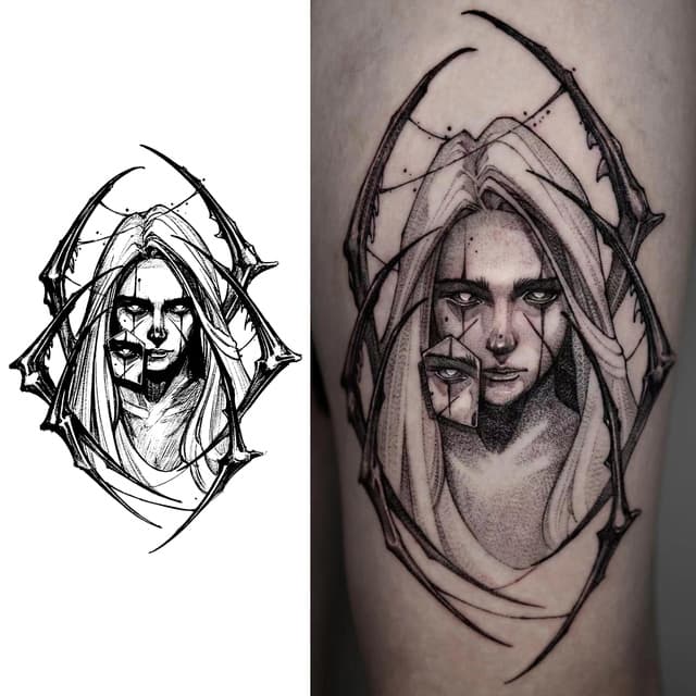 Veiled seer — view 1