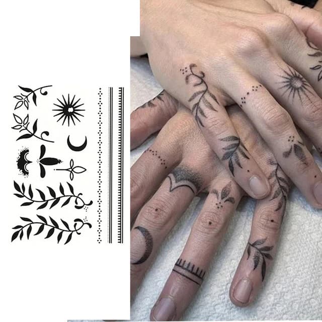 Climbing vine fingers — view 1