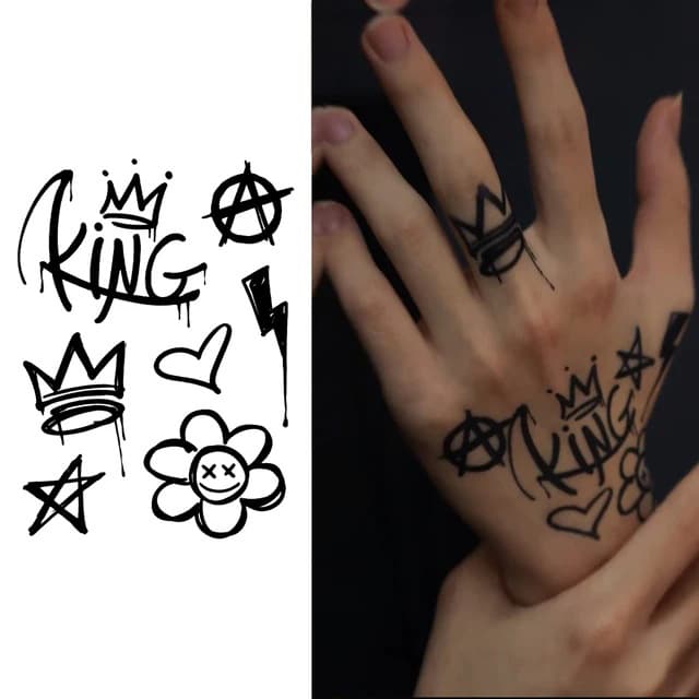 Graffiti king set — view 1