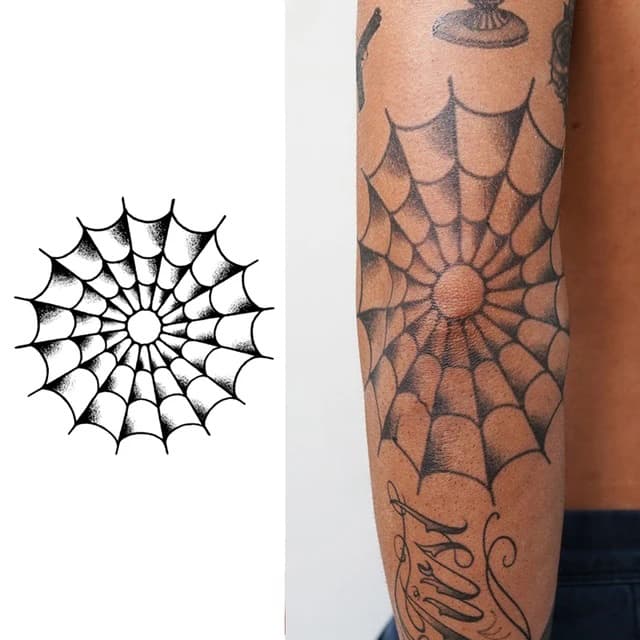 Spider web wheel — view 1