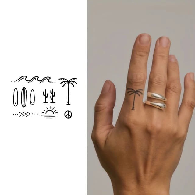 Surf and sun — view 1