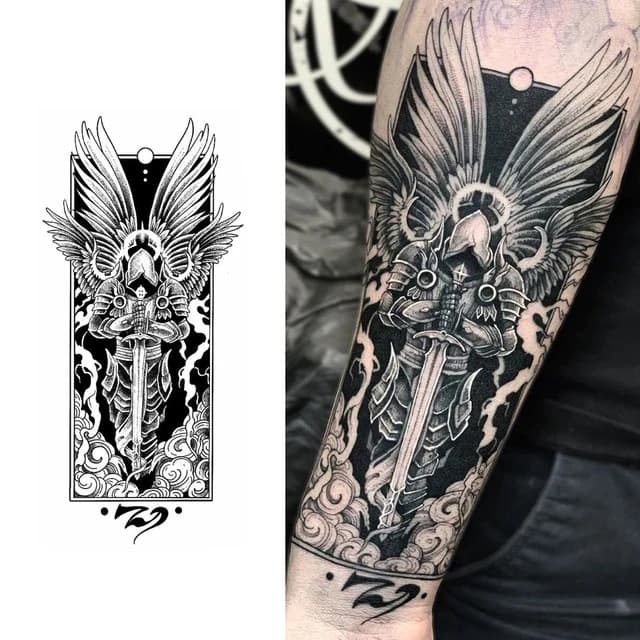 Winged guardian — view 1