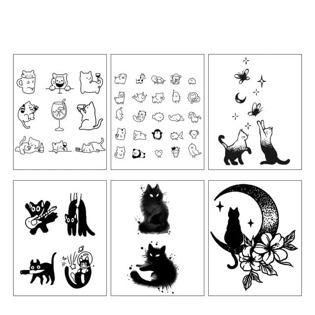 Mischief of cats — view 1