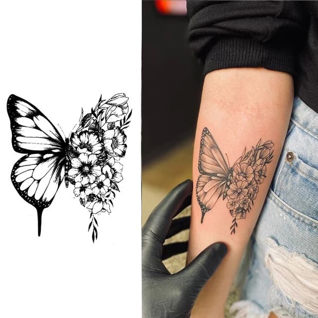 Bouquet-wing butterfly — view 1
