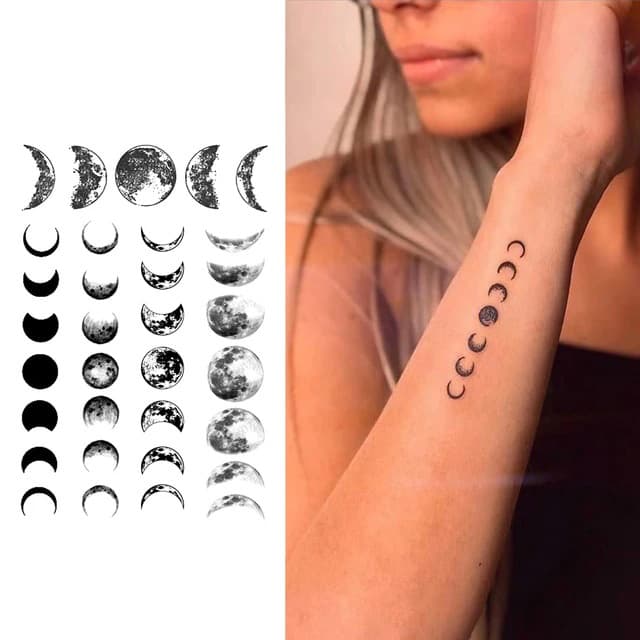 Lunar phases — view 1