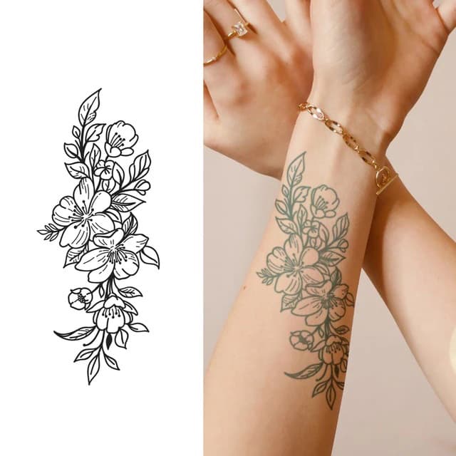 Wildflower forearm bouquet — view 1