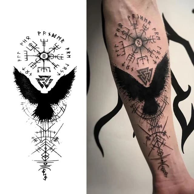 Raven of the runes — view 1