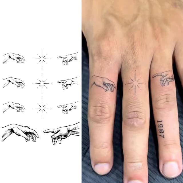 Hands of creation flash — view 1