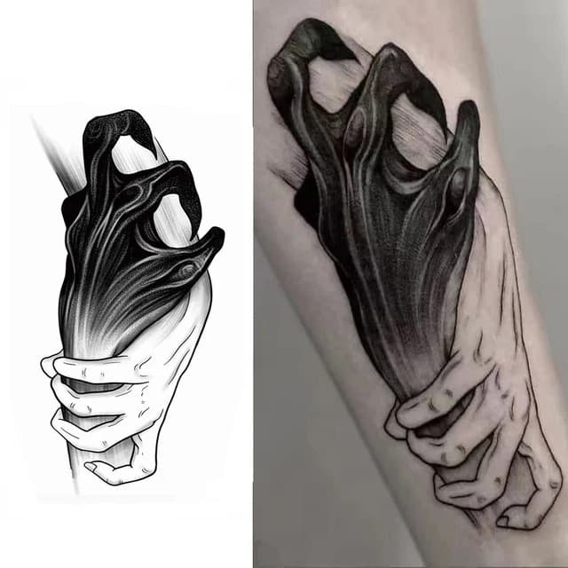 Holding the shadow — view 1