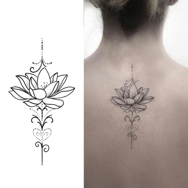 Lotus mandala chandelier — view 1