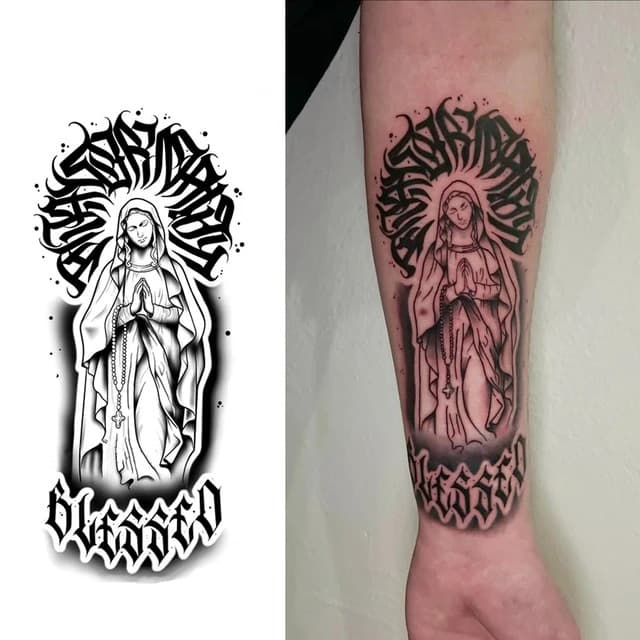 Virgin of the Rosary — Blessed — view 1
