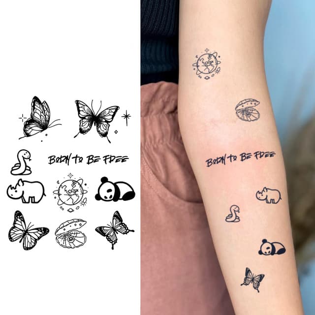 Born to be free — flash sheet — view 1